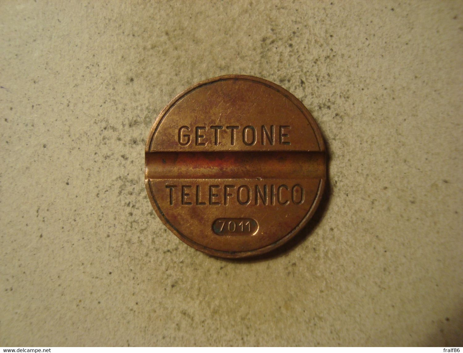 JETON TELEFONICO // 7011 - Firma's