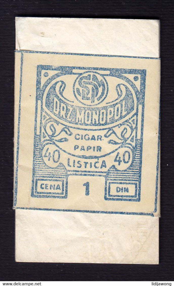 Kingdom Of Serbia - Rizla - Cigarette Paper Vintage Rolling Paper (see Sales Conditions) - Tabaco & Cigarrillos