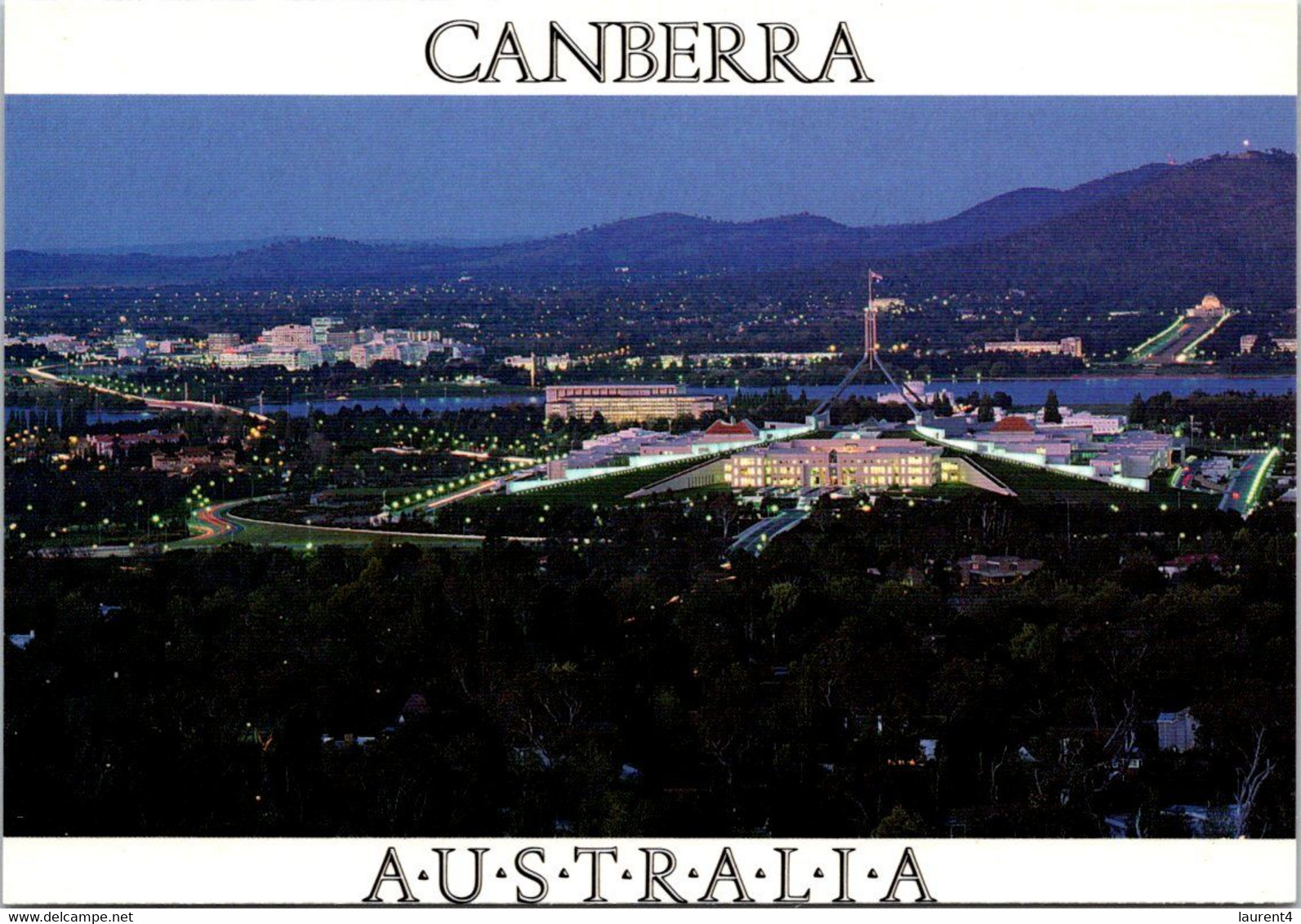 (2 N 17) Australia - ACT - Canberra (at Night) - Canberra (ACT)