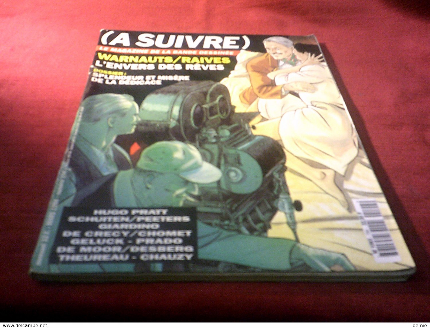 A SUIVRE  N° 194  MARS 1994  WARNAUTS / RAIVES L'ENVERS DES REVES - Fortsetzungen