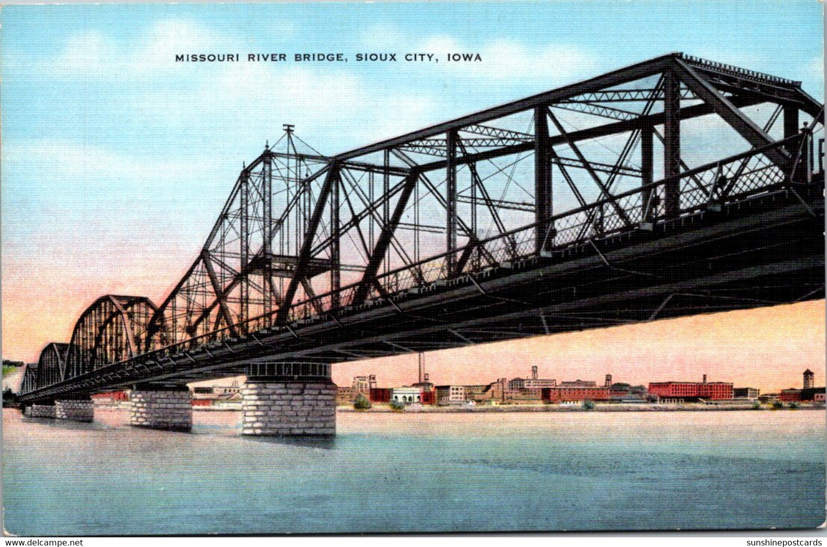 Iowa Sioux City Missouri River Bridge - Sioux City