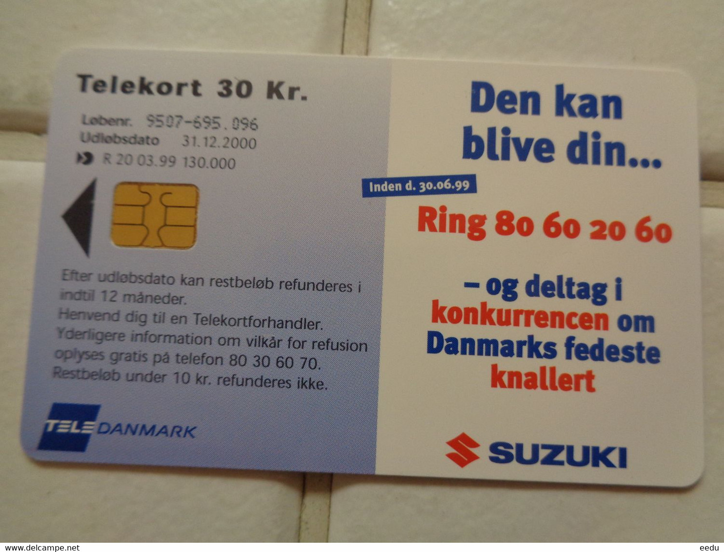 Denmark Phonecard - Moto