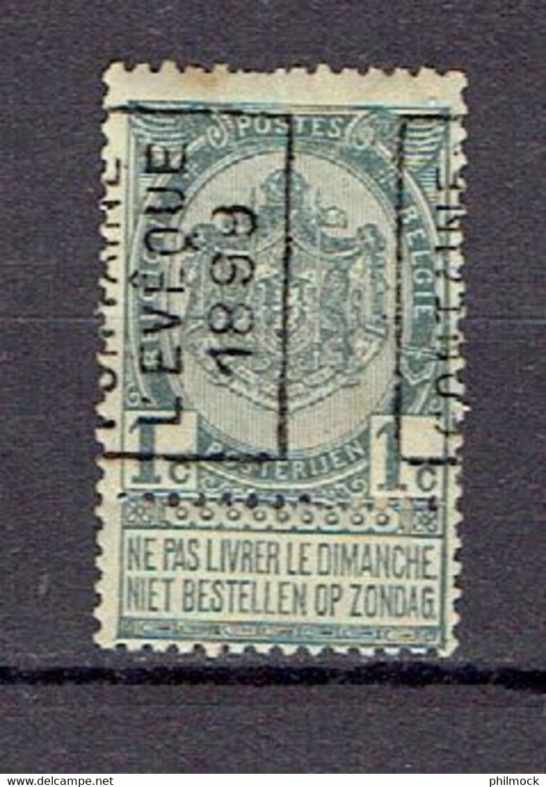 Préo - Voorafgestempelde Zegels 214A - Fontaine L'éveque 1899 Timbre N°53 - Roller Precancels 1894-99