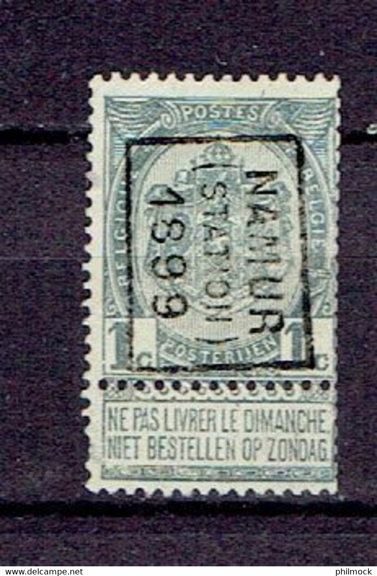 Préo - Voorafgestempelde Zegels 225B - Namur Station 1899 Timbre N°53 - Roller Precancels 1894-99