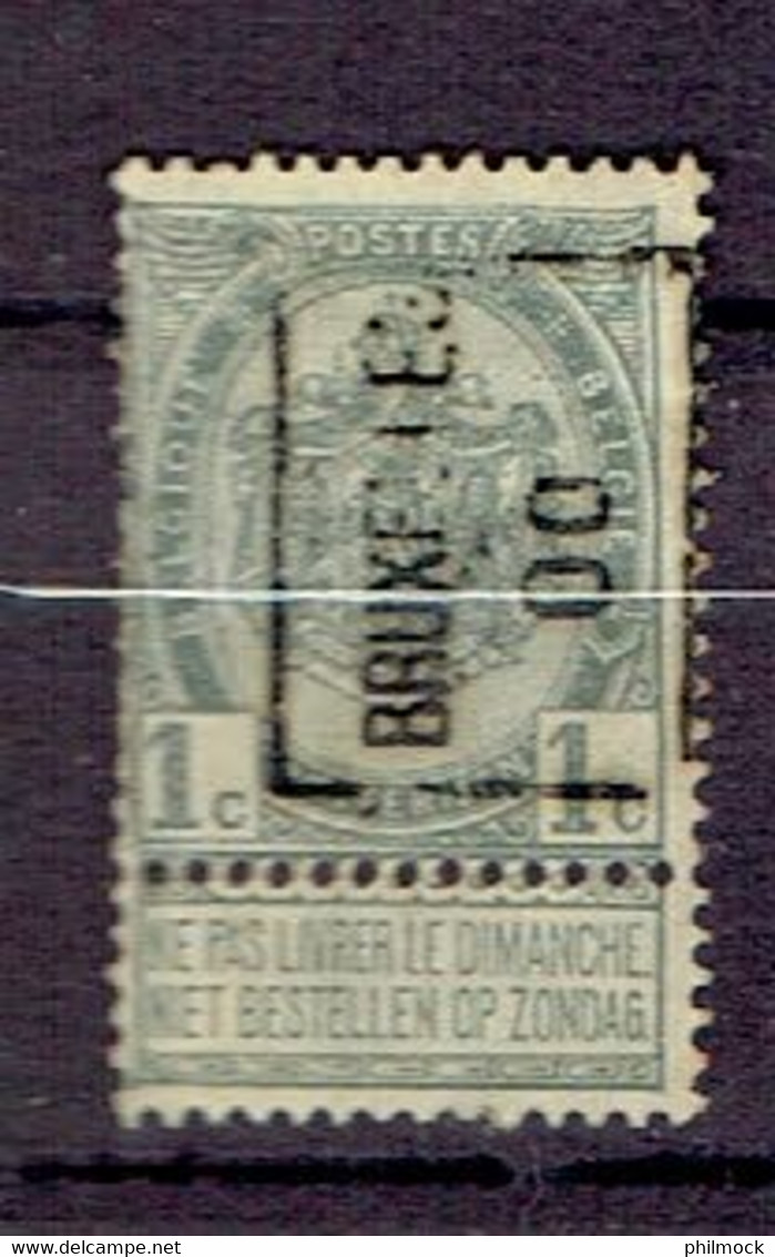 Préo - Voorafgestempelde Zegels 280A - Bruxelles 1900 Timbre N°53 - Roller Precancels 1894-99