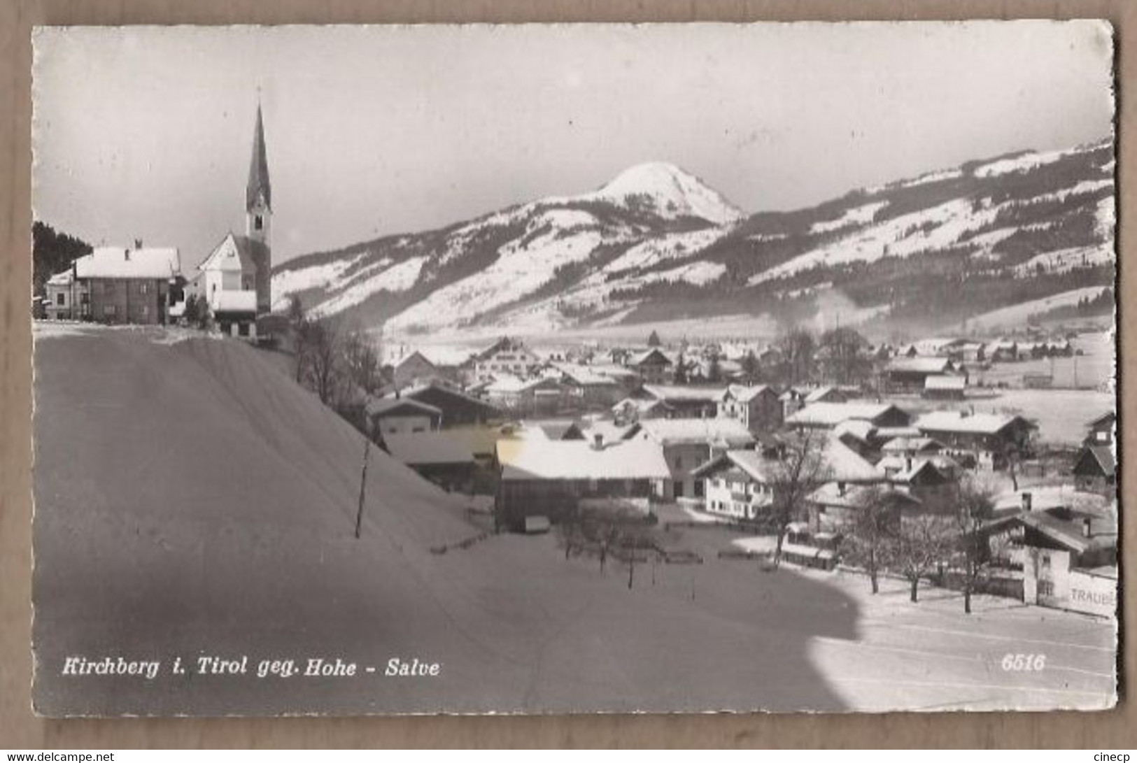 CPSM AUTRICHE - KIRCHBERG I. Tirol Geg. Hohe - SALVE - Très Jolie Vue Générale Du Village Sous La Neige - Kirchberg