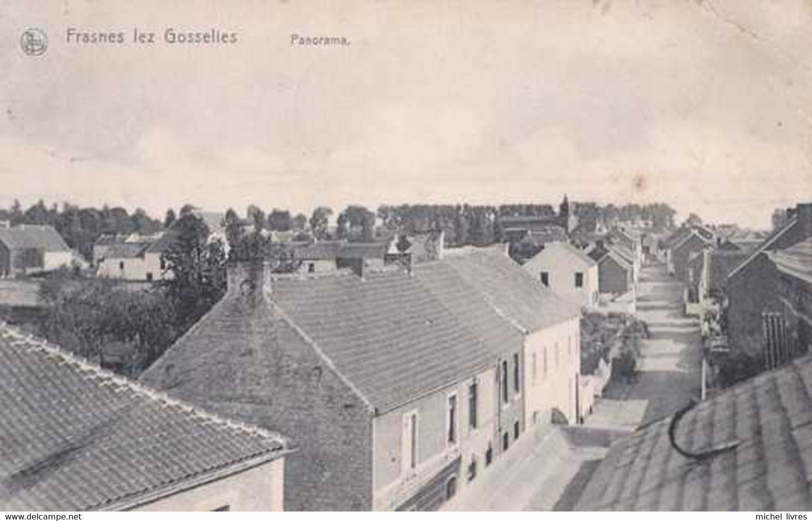 Frasnes Lez Gosselies - Panorama - Circulé - BE - Les Bons Villers - Les Bons Villers