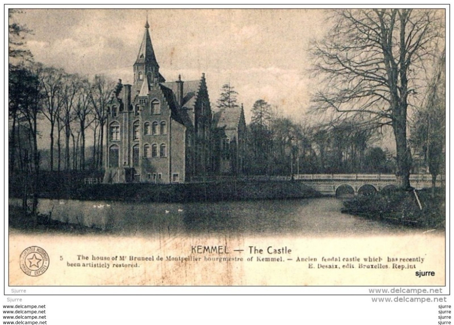 KEMMEL / Heuvelland - Kasteel - Château - The Castle - The House Of Mr Bruneel De Montpellier - Heuvelland