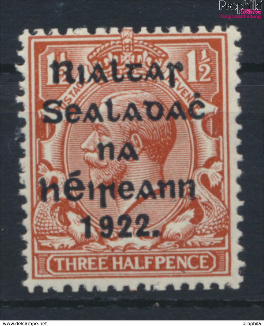 Irland 14II Postfrisch 1922 Aufdruckausgabe (9923249 - Neufs