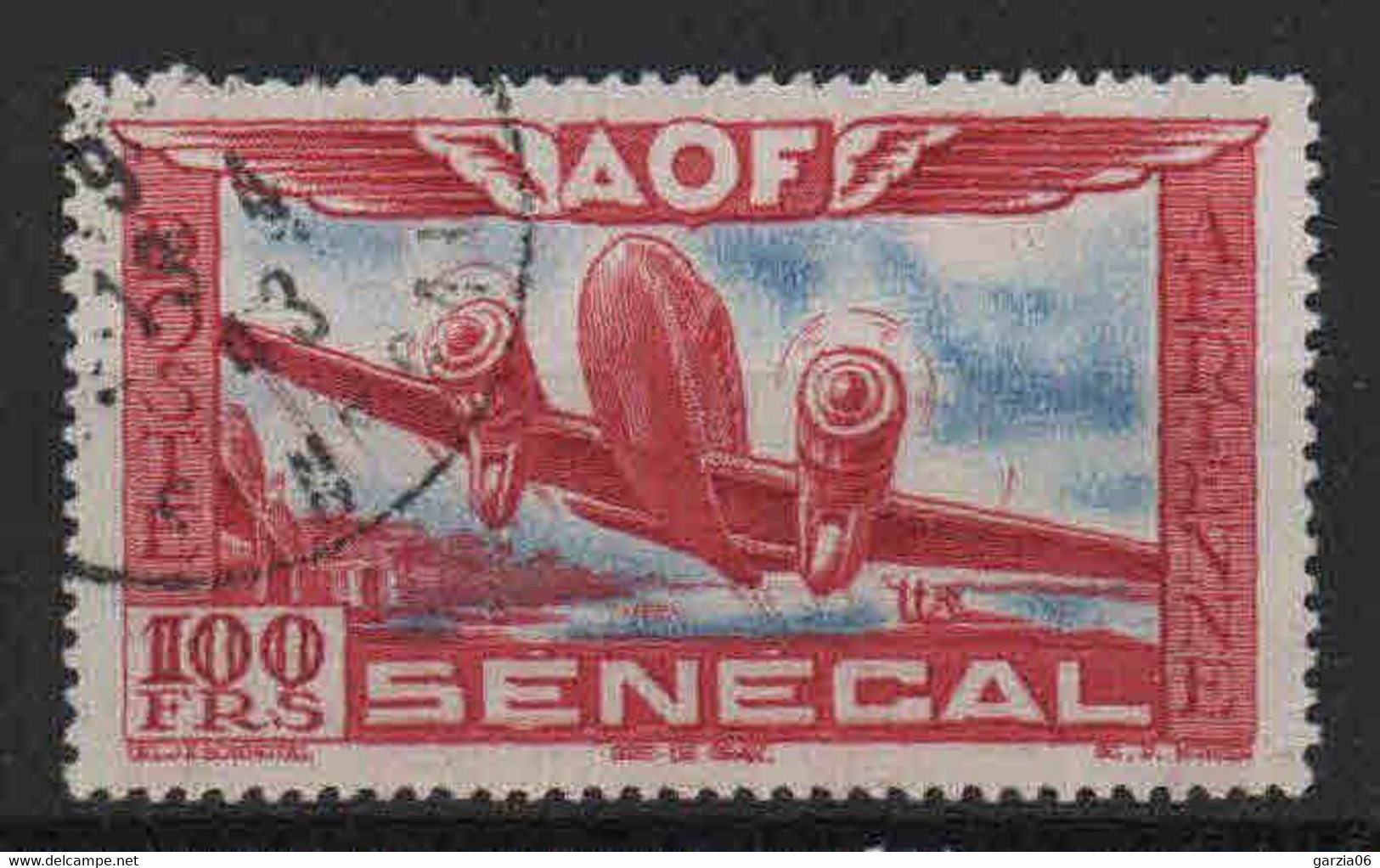 Sénégal   - 1942 -  Avion  - PA 30 - Oblit - Used - Poste Aérienne