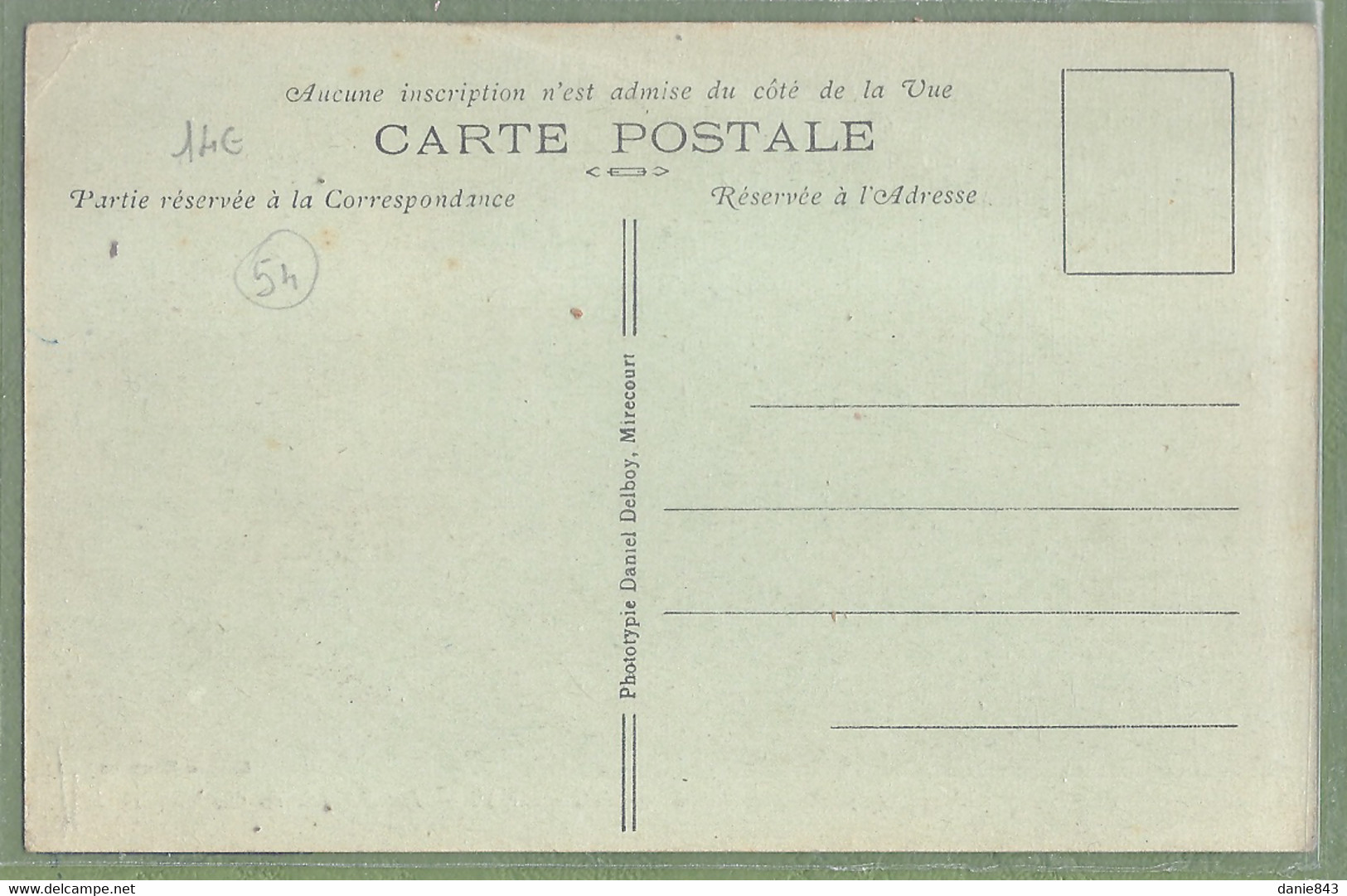 CPA TOP ANIMATION - MEURTHE ET MOSELLE - NOMENY - LE RAPIDE EN GARE - Locomotive Au 1er Plan - édition Roumieu - DD/ 6 - Nomeny