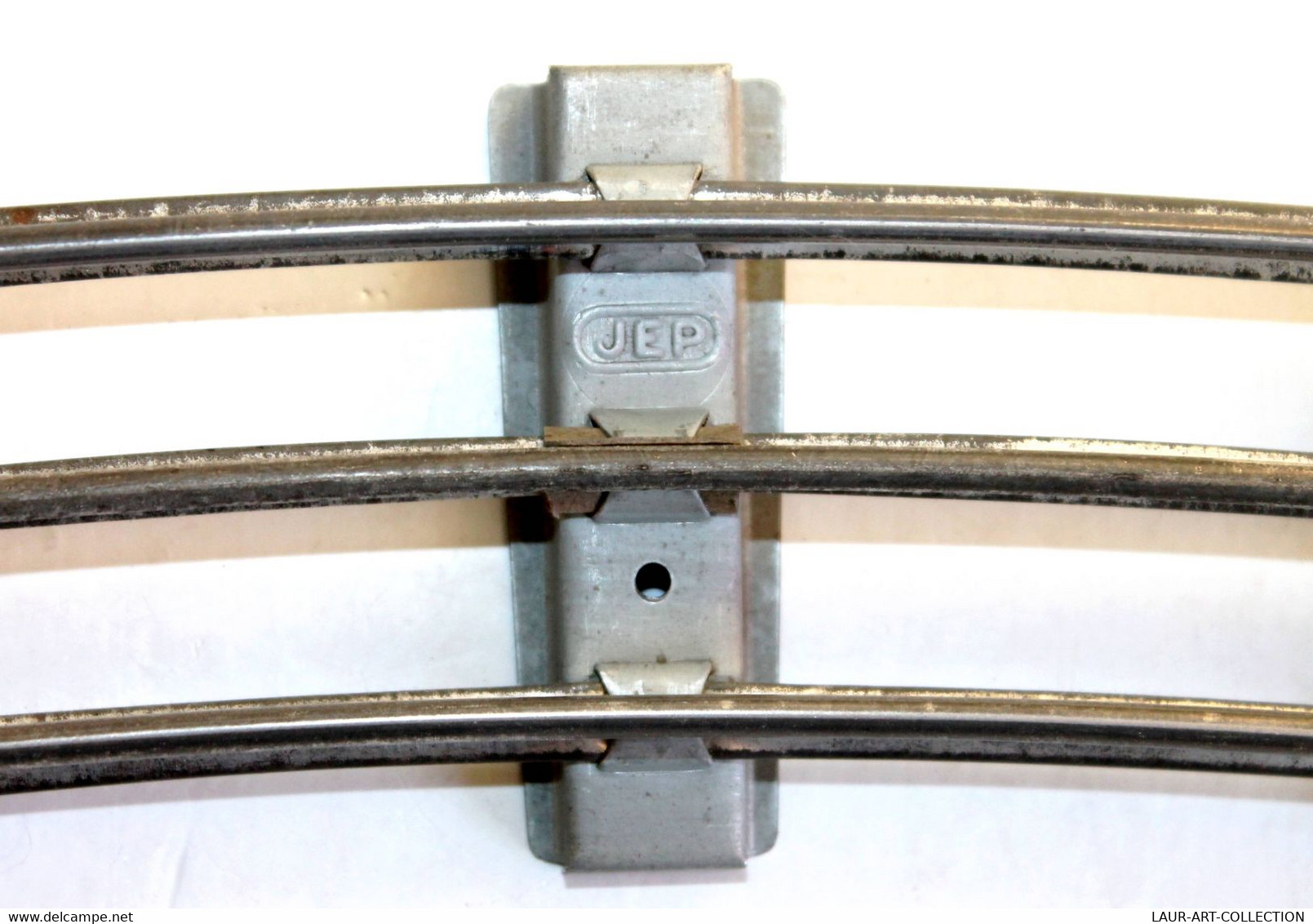 JEP - LOT DE 6 GRAND RAIL COURBE - ECH:O, L=38cm - MINIATURE TRAIN CHEMIN DE FER - MODELISME FERROVIAIRE (1712.136) - Track
