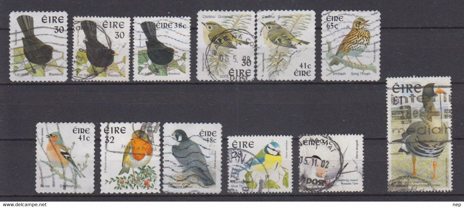 IERLAND - Michel - 1990 +.... - SELECTIE BIRDS - Gest/Obl/Us - Used Stamps
