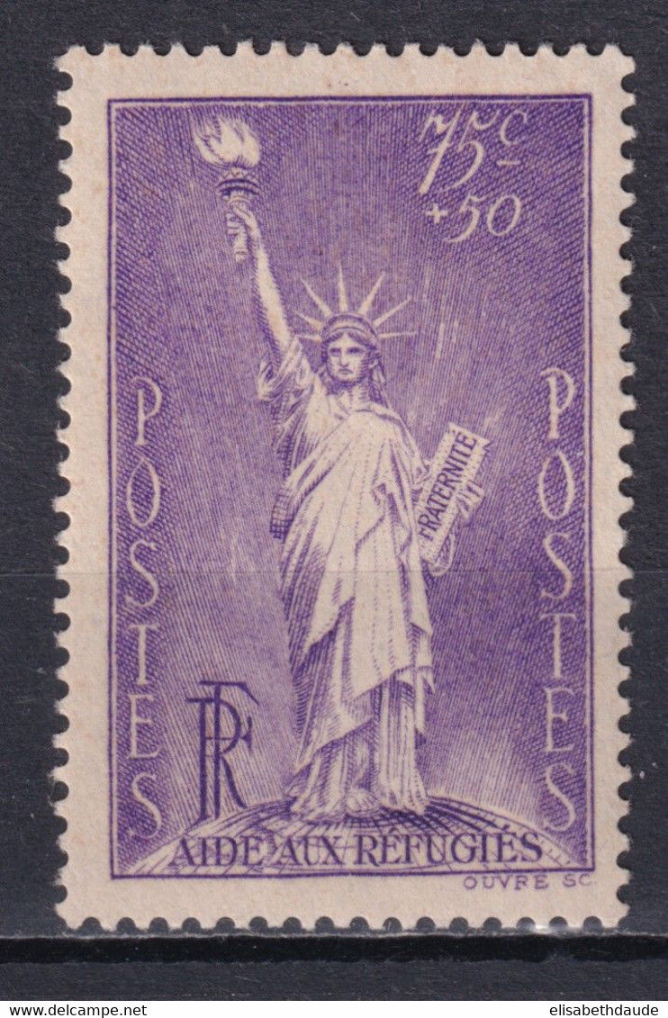 1936 - YVERT N° 309 ** MNH - COTE = 25 EUR. - Ungebraucht