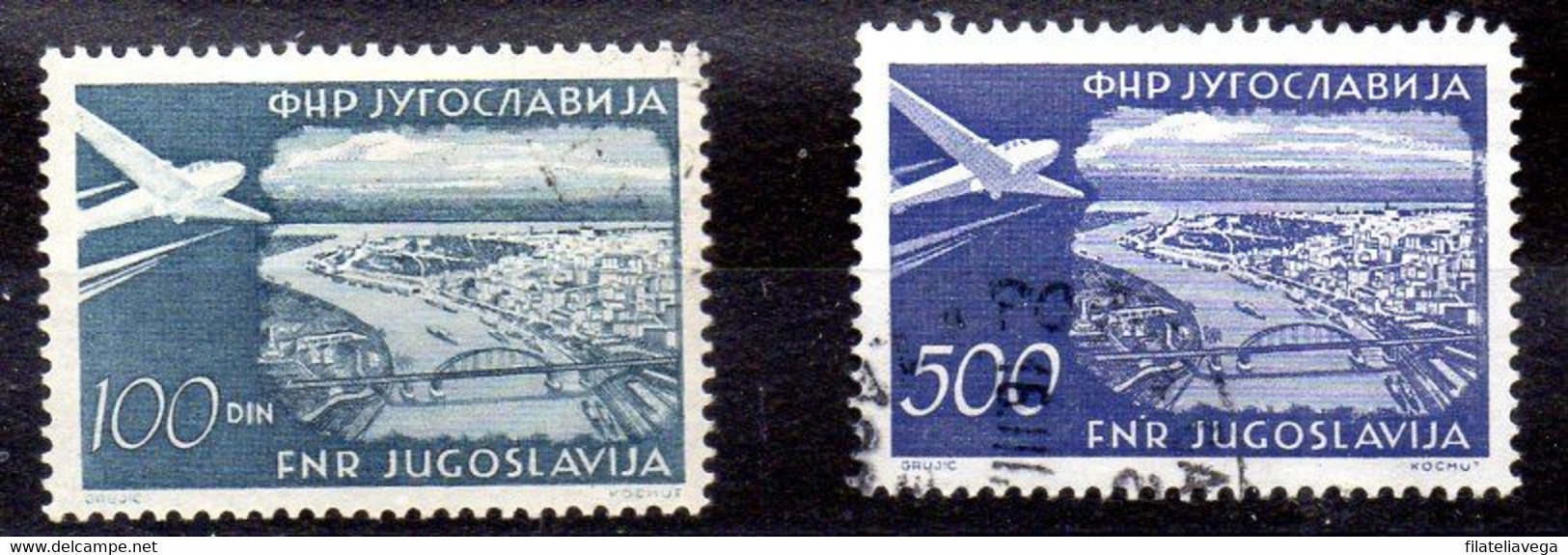 Yugoslavia Sellos Aéreos Nº Yvert 40/A O - Luftpost