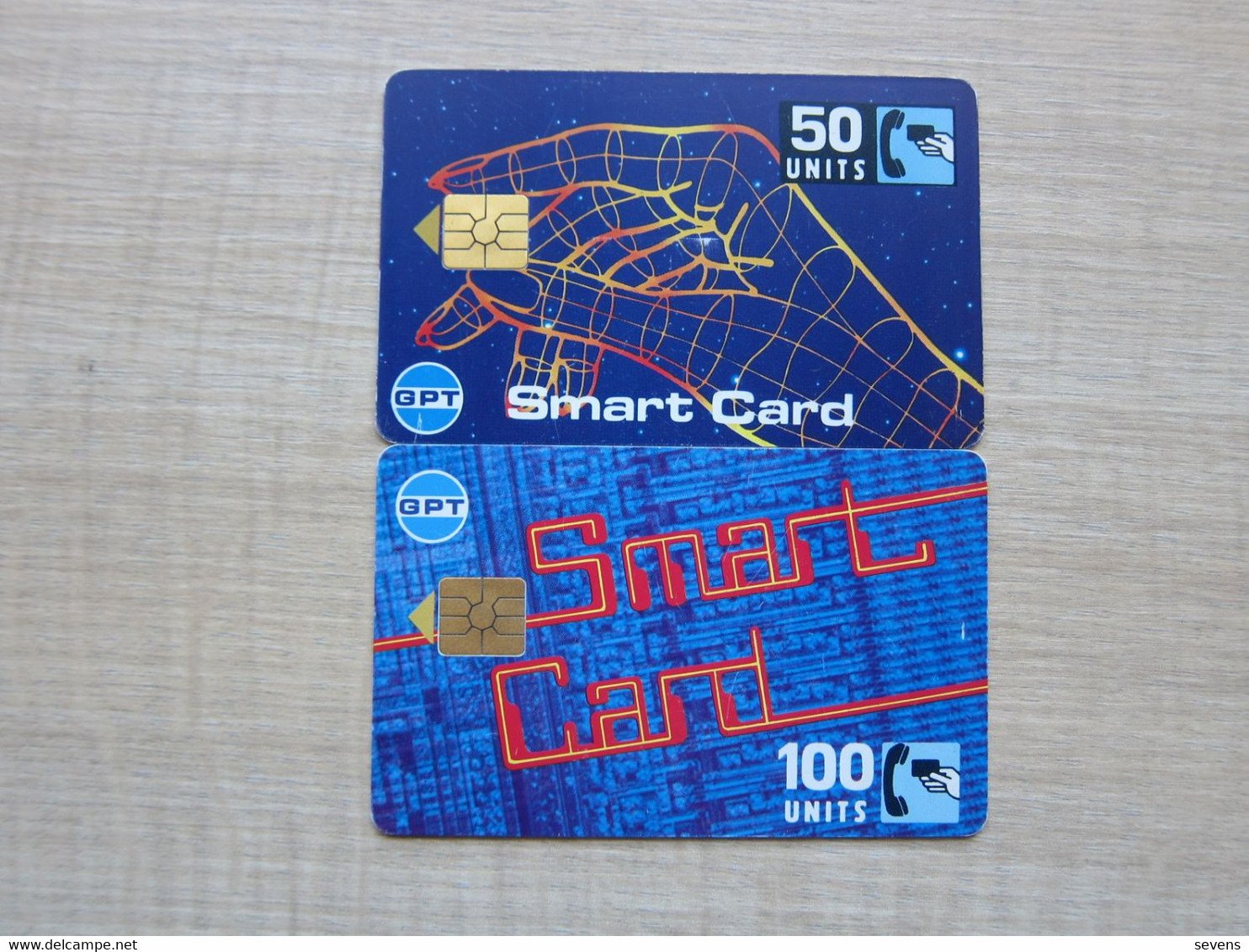 GPT Smart Card, SMA006/007 Edge Hill Trail, 50/100 Units,two Cards,used - [ 8] Companies Issues