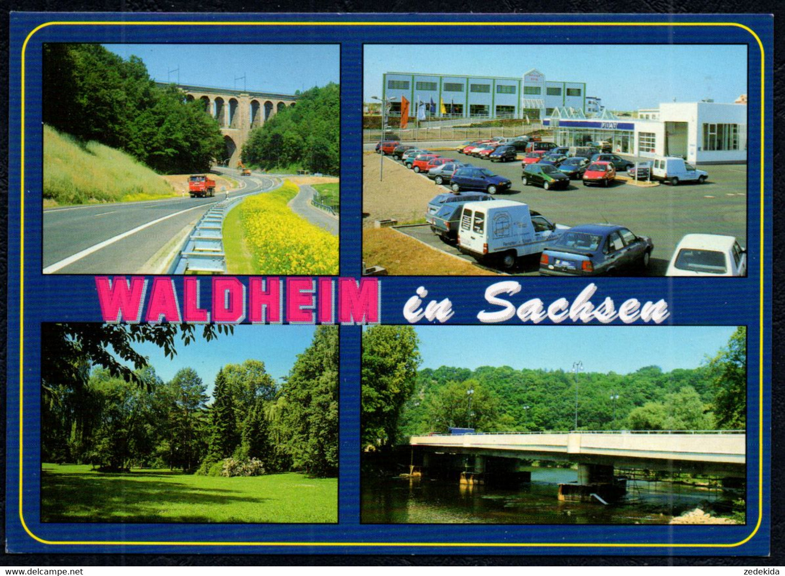 G0945 - TOP Waldheim - Bild Und Heimat Reichenbach Qualitätskarte - Waldheim