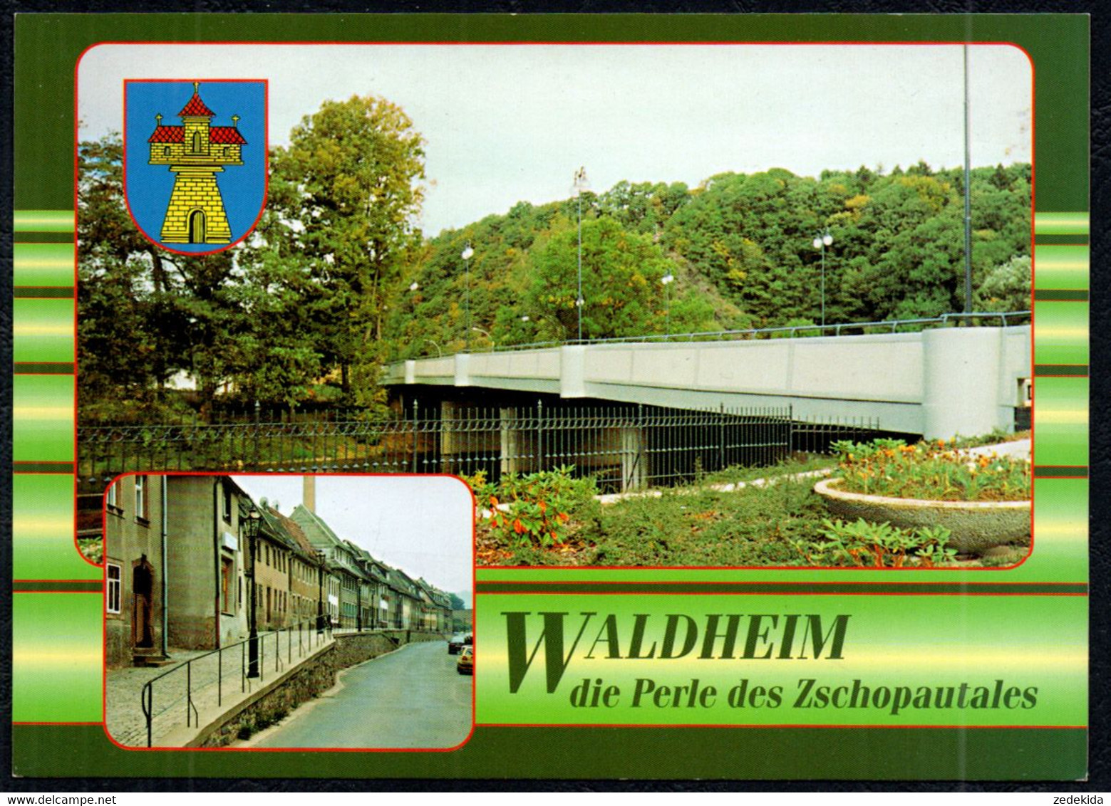 G0946 - TOP Waldheim - Bild Und Heimat Reichenbach Qualitätskarte - Waldheim