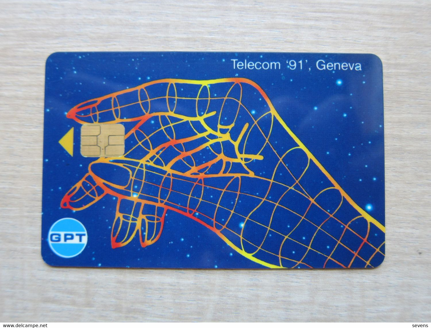 GPT Smart Card, SMA008 Telecom'91 Geneva,CN:010482 - Emissioni Imprese