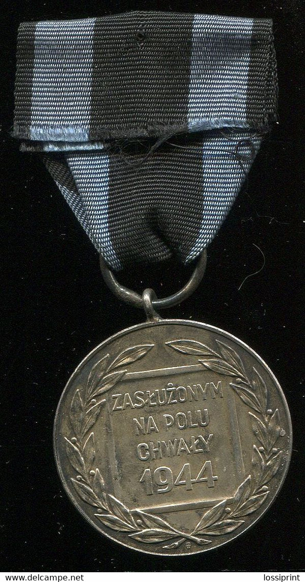 Poland:Original Medal Virtuti Militari, 1944 - Sonstige & Ohne Zuordnung