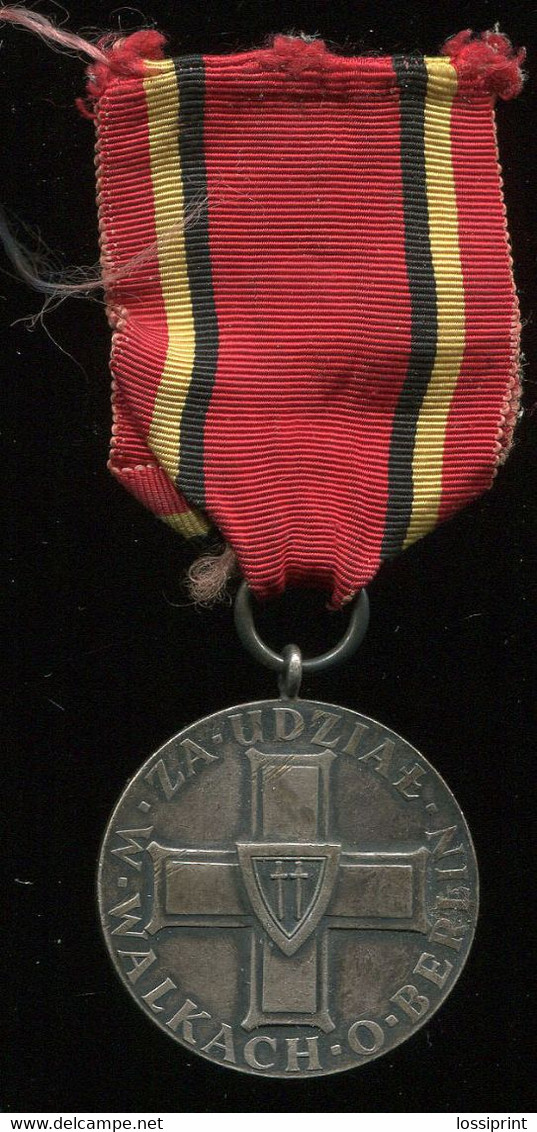 Poland:Original Medal For Participation In The Battle Of Berlin - Other & Unclassified