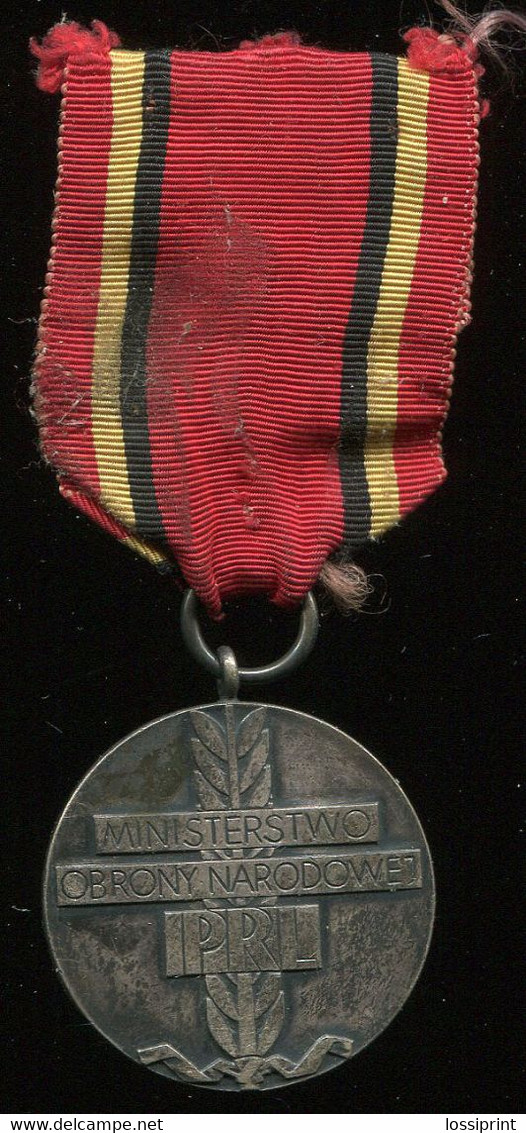 Poland:Original Medal For Participation In The Battle Of Berlin - Altri & Non Classificati