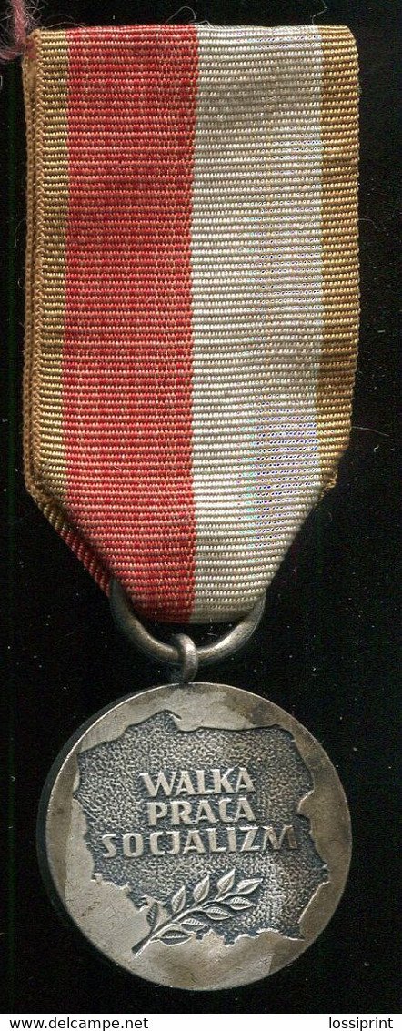 Poland:Original Medal Of The 40th Anniversary Of Poland - Other & Unclassified