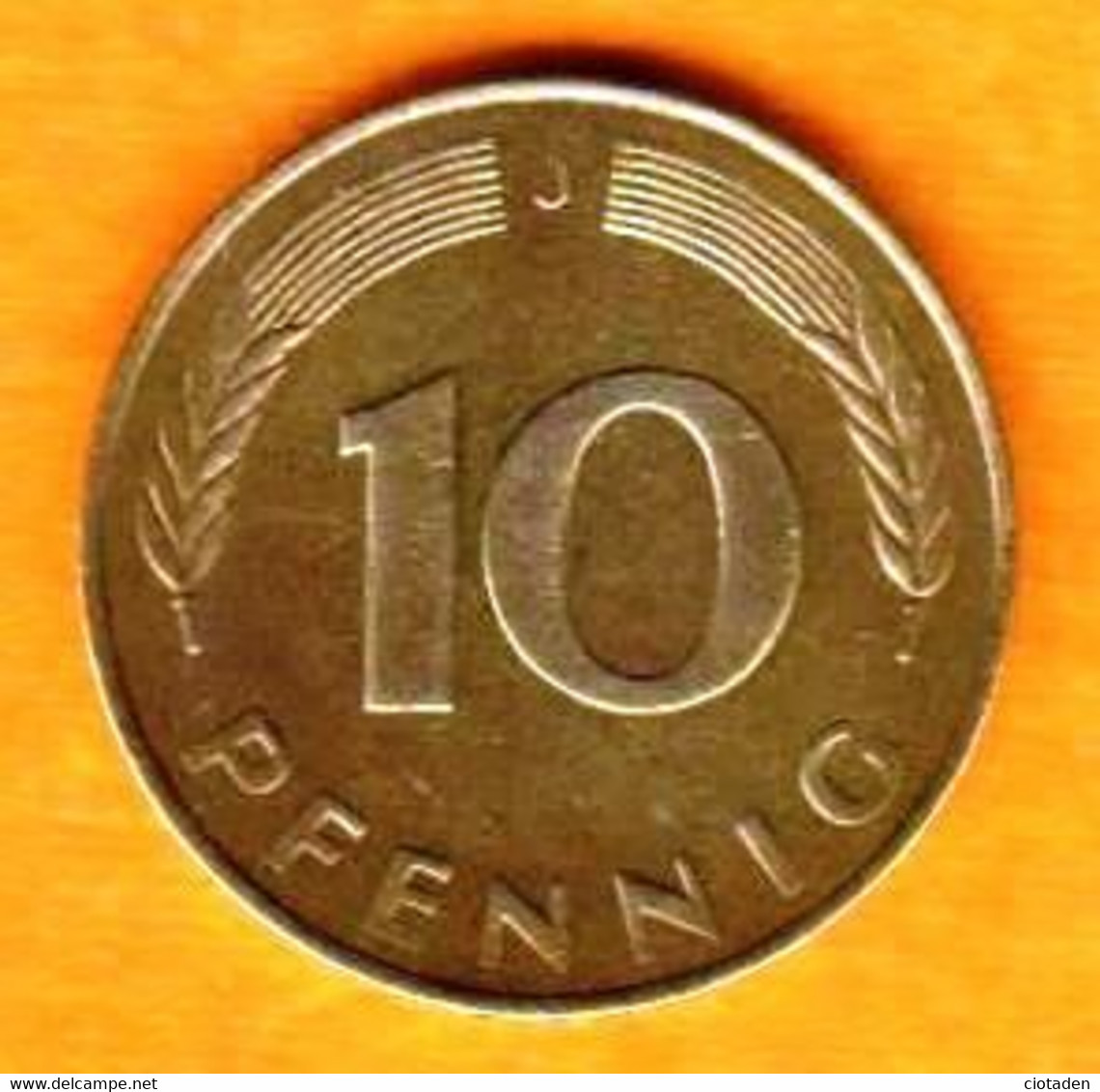 Allemagne - 10 Pfennig - 1978 J - 10 Pfennig