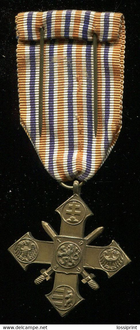 Czechoslovakia:Original War Cross 1939 - Autres & Non Classés