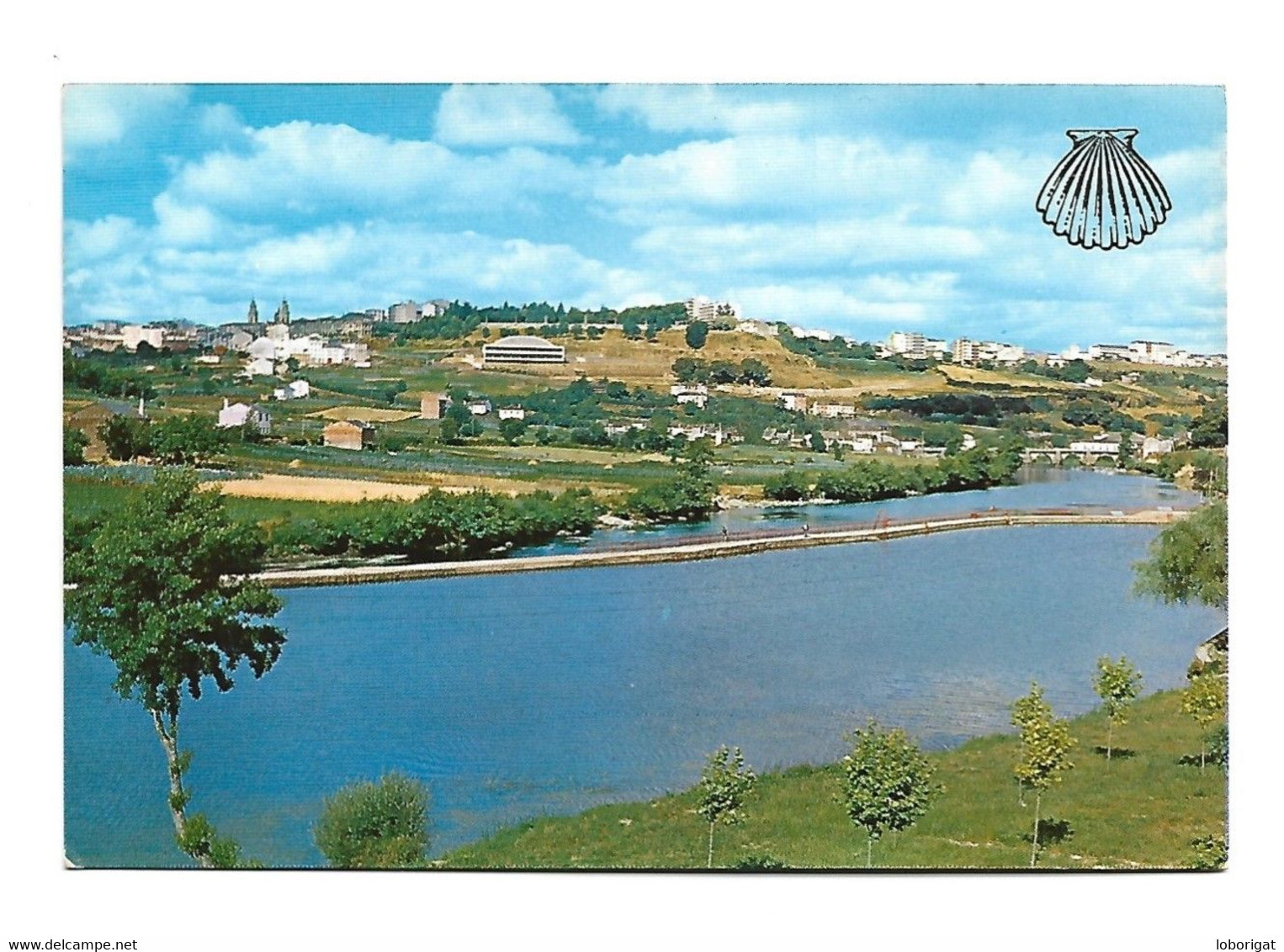 PANORAMICA Y RIO MIÑO / MAINSCOPE AND MIÑO RIVER.-  LUGO.- ( ESPAÑA ) - Lugo