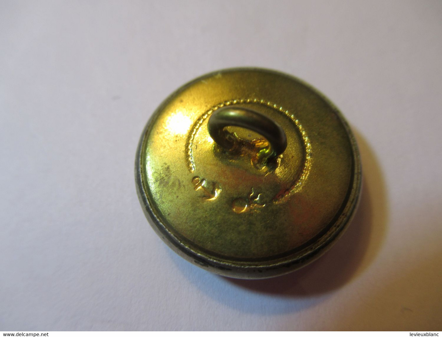 1 Bouton Ancien /Militaria Banque/ CREDIT Du NORD :/LILLE/Ancre & Grenade /2,1  Cm / Mi- XXéme   BOUT207 - Boutons