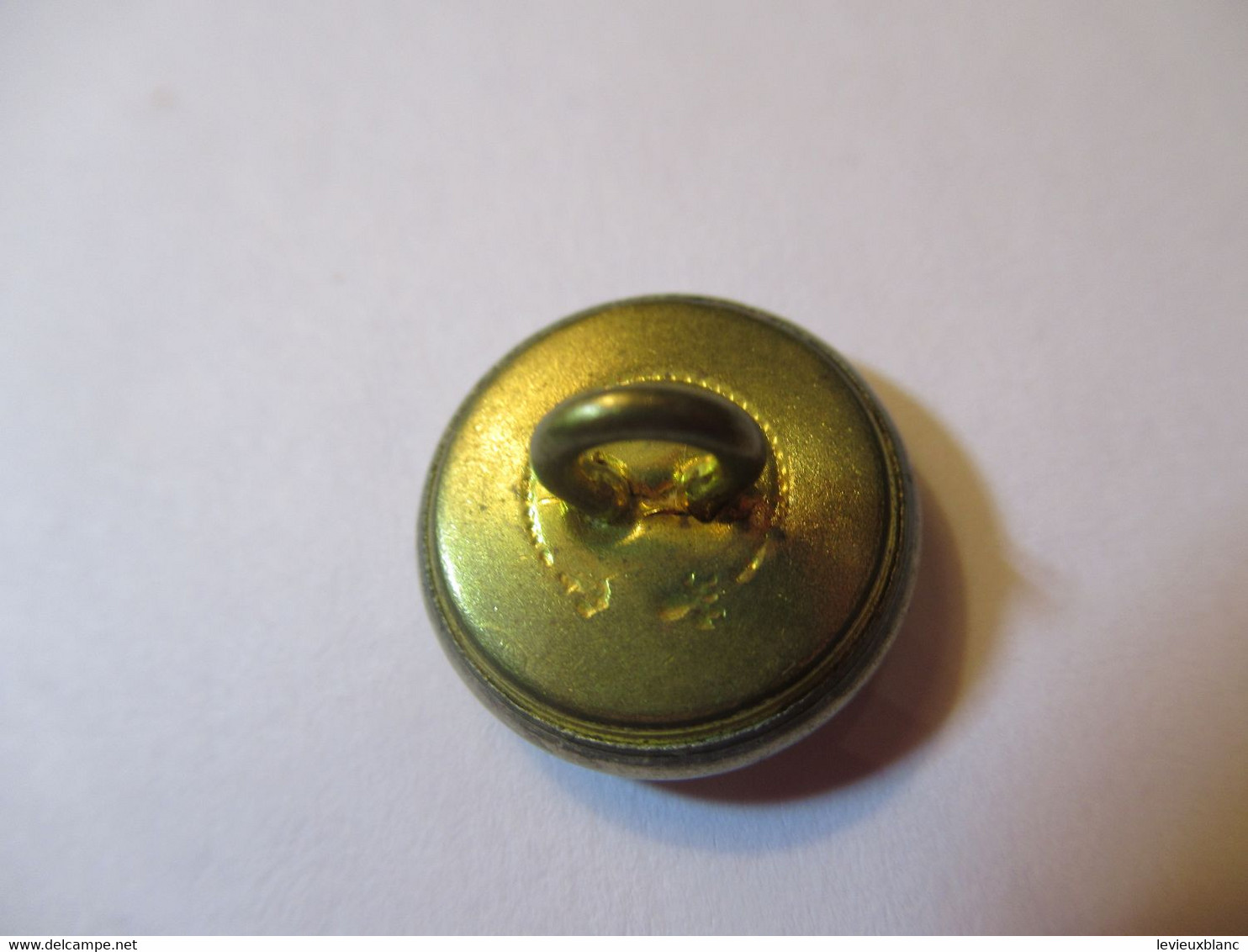 2  Boutons Anciens /Militaria Banque/ CREDIT Du NORD :/LILLE/Ancre & Grenade /1,5  Cm / Mi-XXéme   BOUT208 - Botones