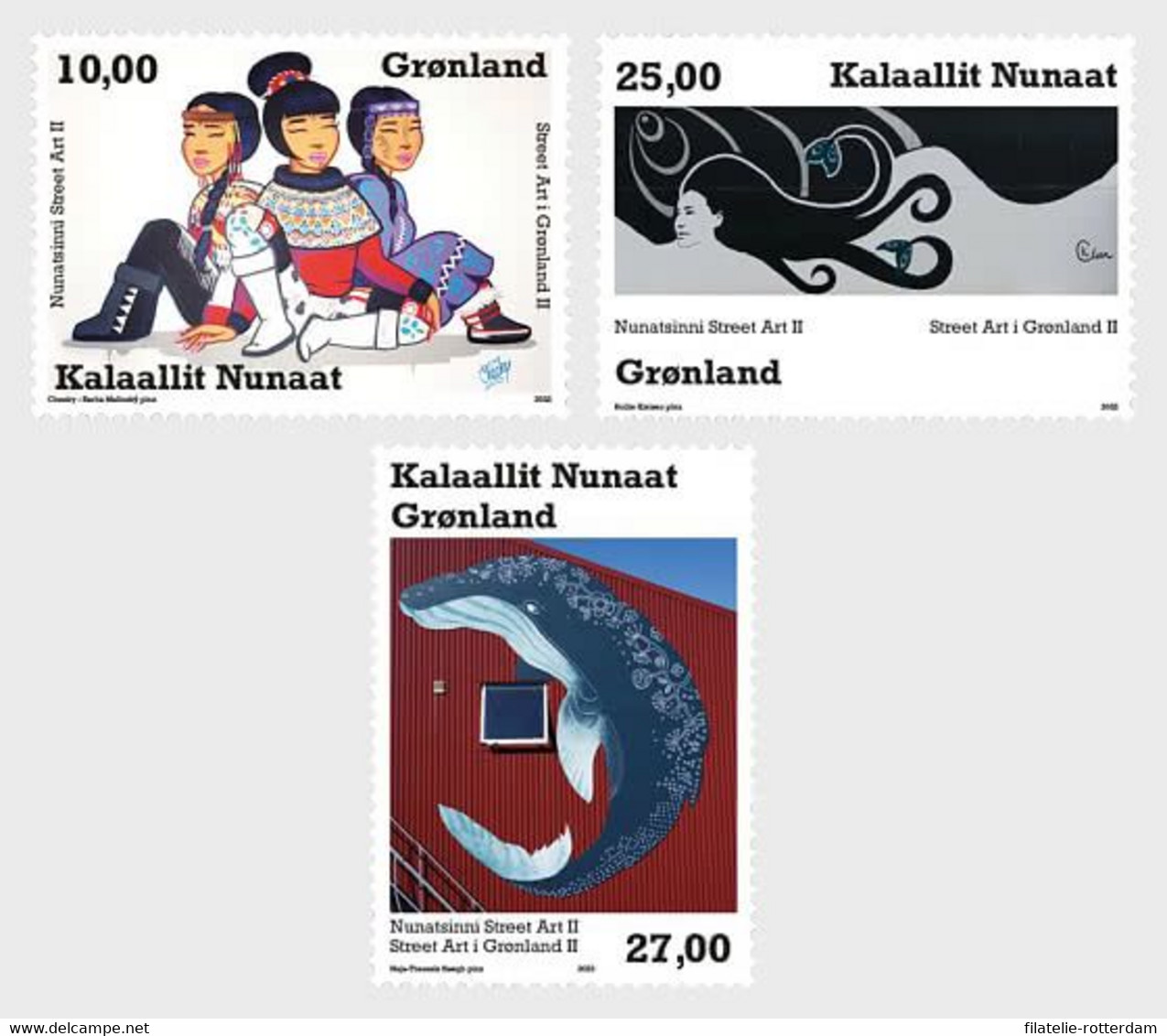 Groenland / Greenland - Postfris / MNH - Complete Set Straatkunst 2022 - Nuovi