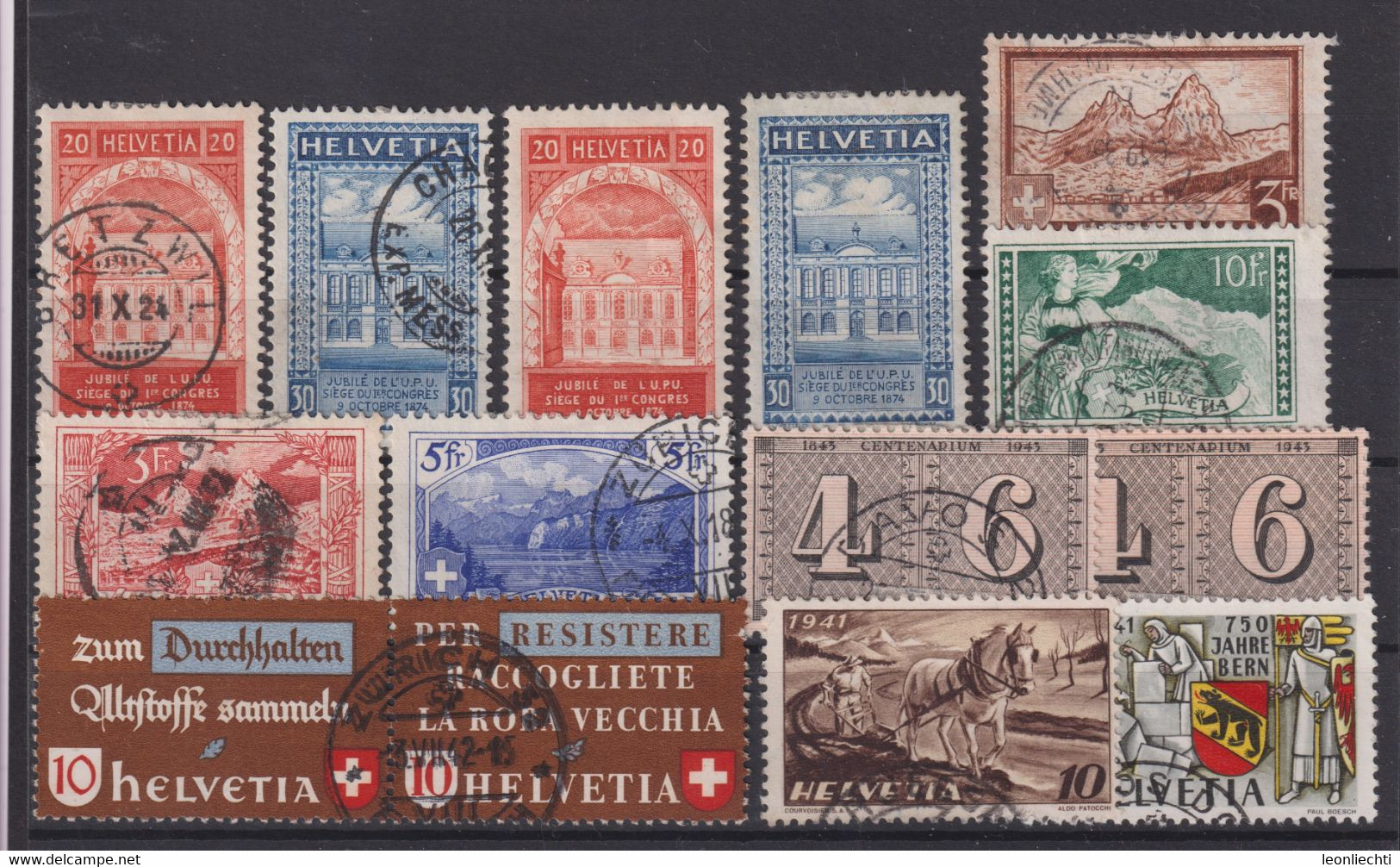 Schweiz, Ab 1914  Lot. Div Marken °F - Collections