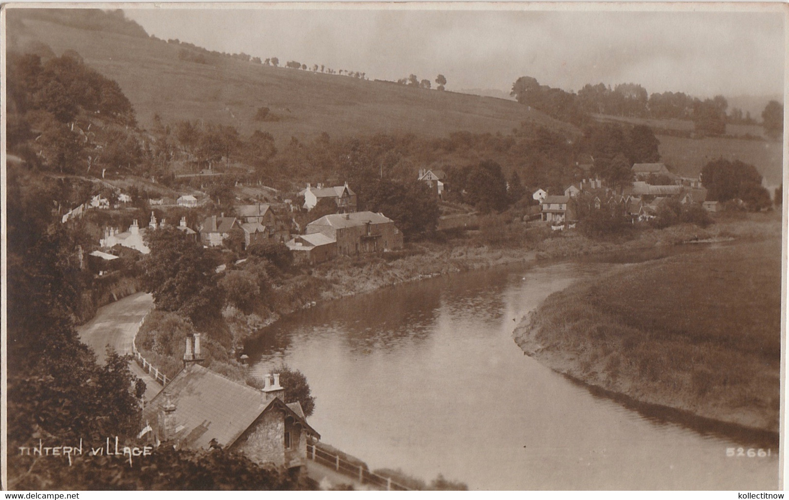 TINTERN VILLAGE - MONMOUTHSHIRE - REAL PHOTOGRAPH - Monmouthshire