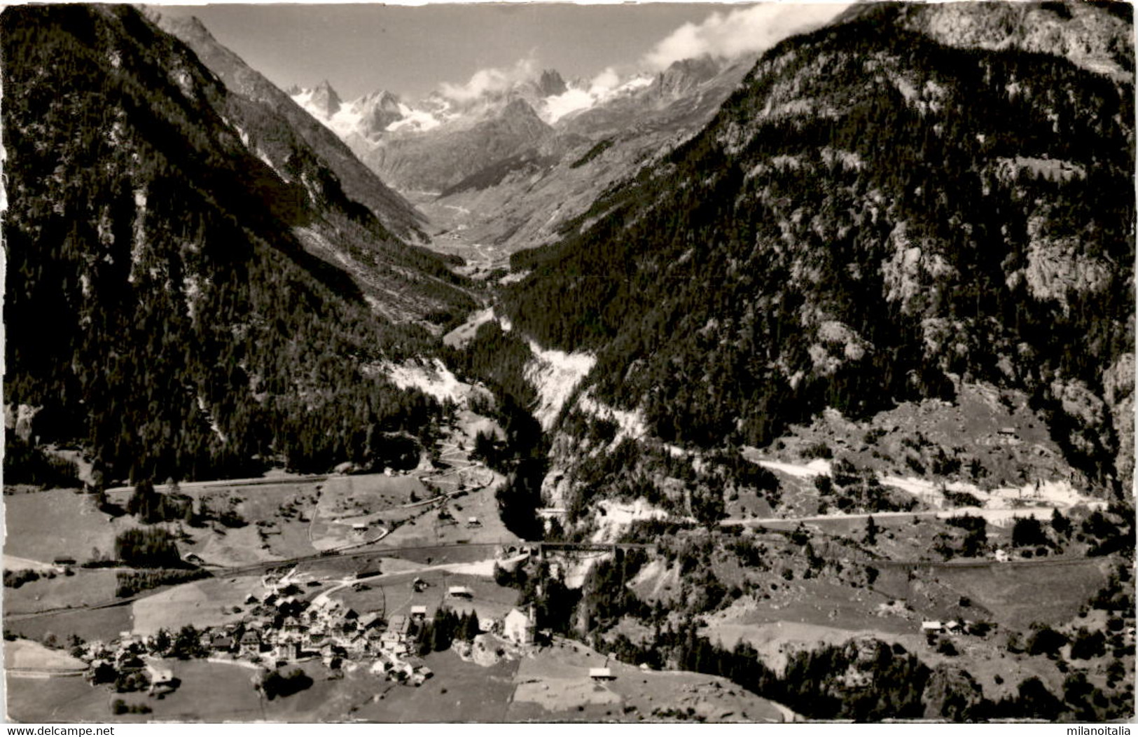 Wassen Mit Meiental, Sustenstrasse U. Gotthardbahn (15415) * 11. 9. 1951 - Wassen