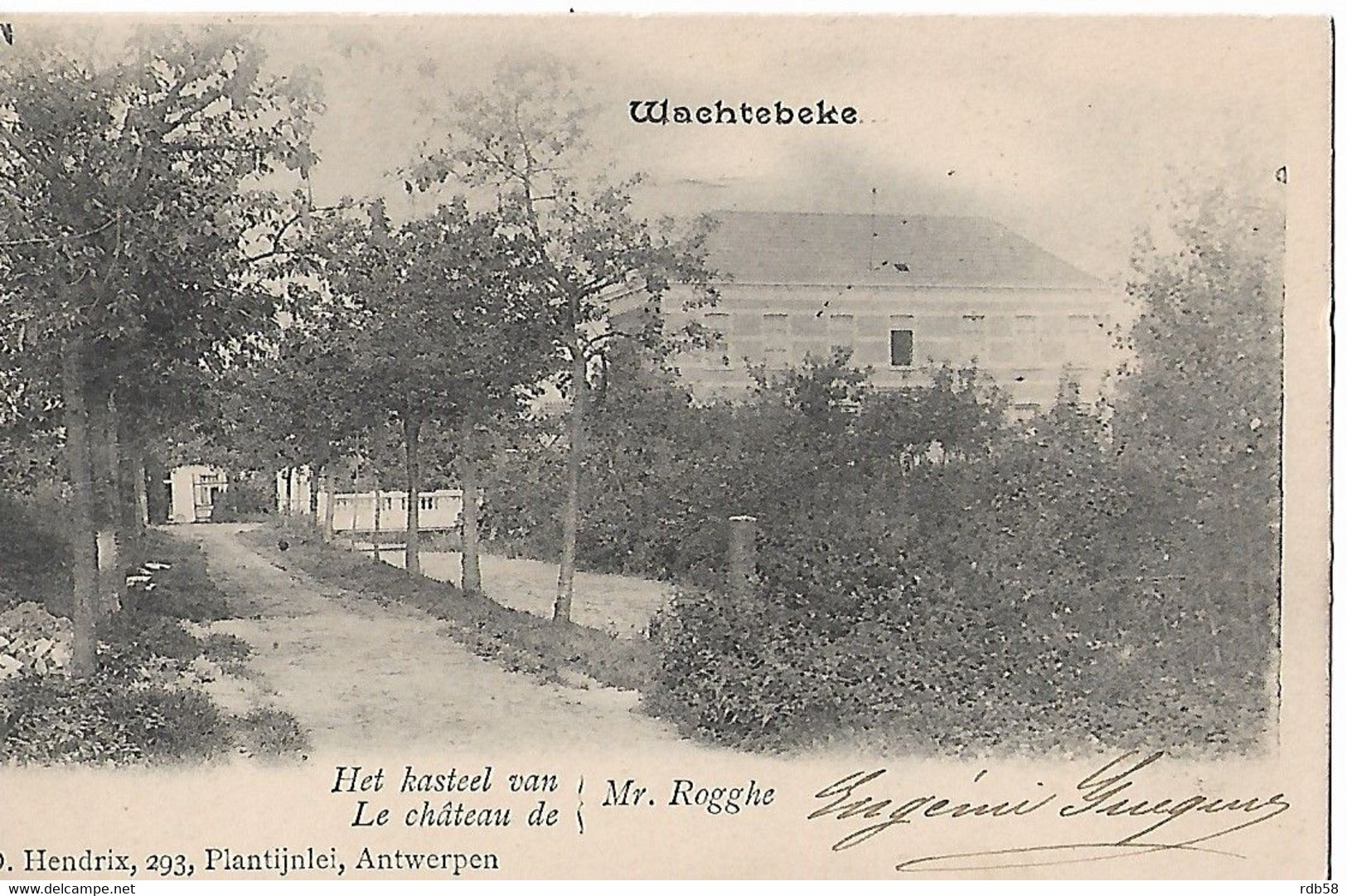 Wachtebeke Kasteel Van Mr Rogghe - Wachtebeke