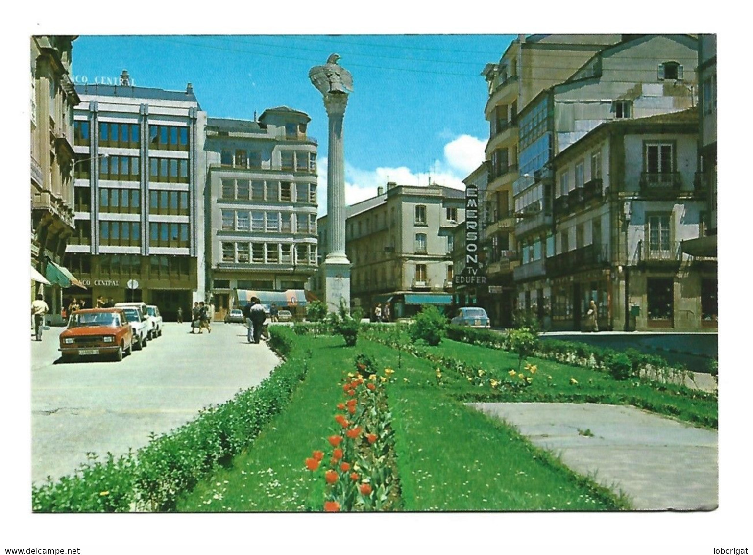 PLAZA DE SANTO DOMINGO.-  LUGO.- ( ESPAÑA) - Lugo