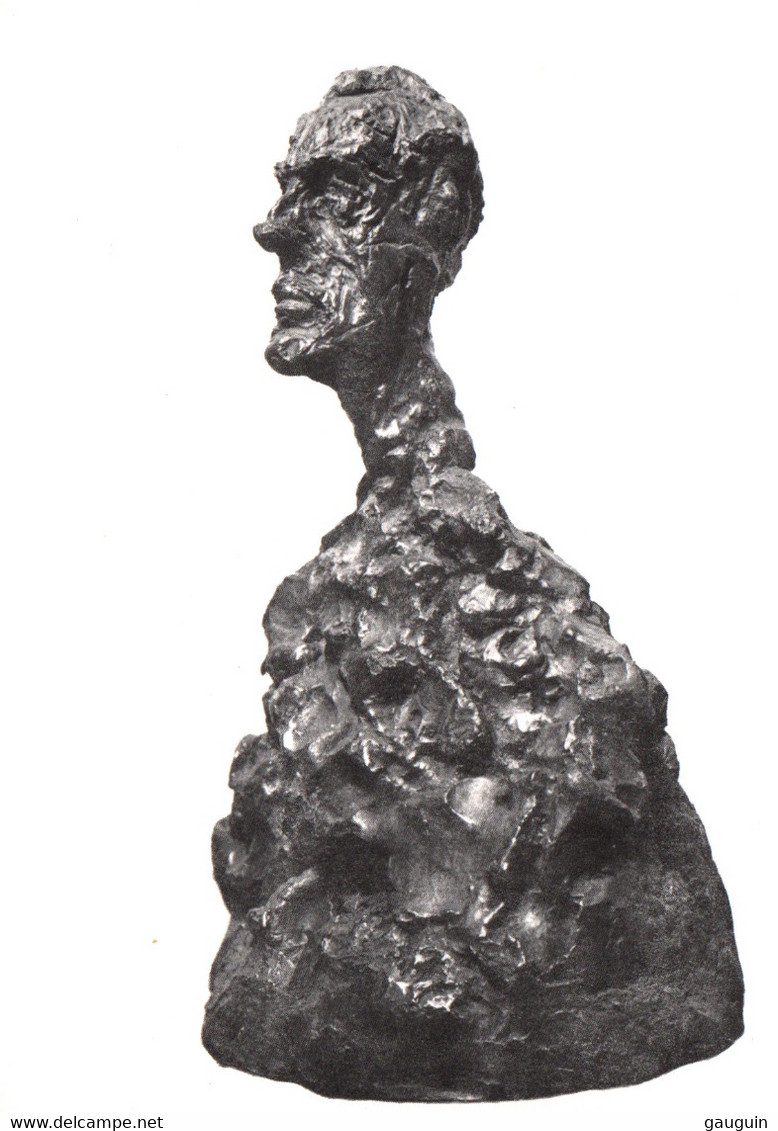 CPM - A.GIACOMETTI - Sculpture Buste De Bronze ... LOT 2 CP / Edition F. Nazan - Sculptures