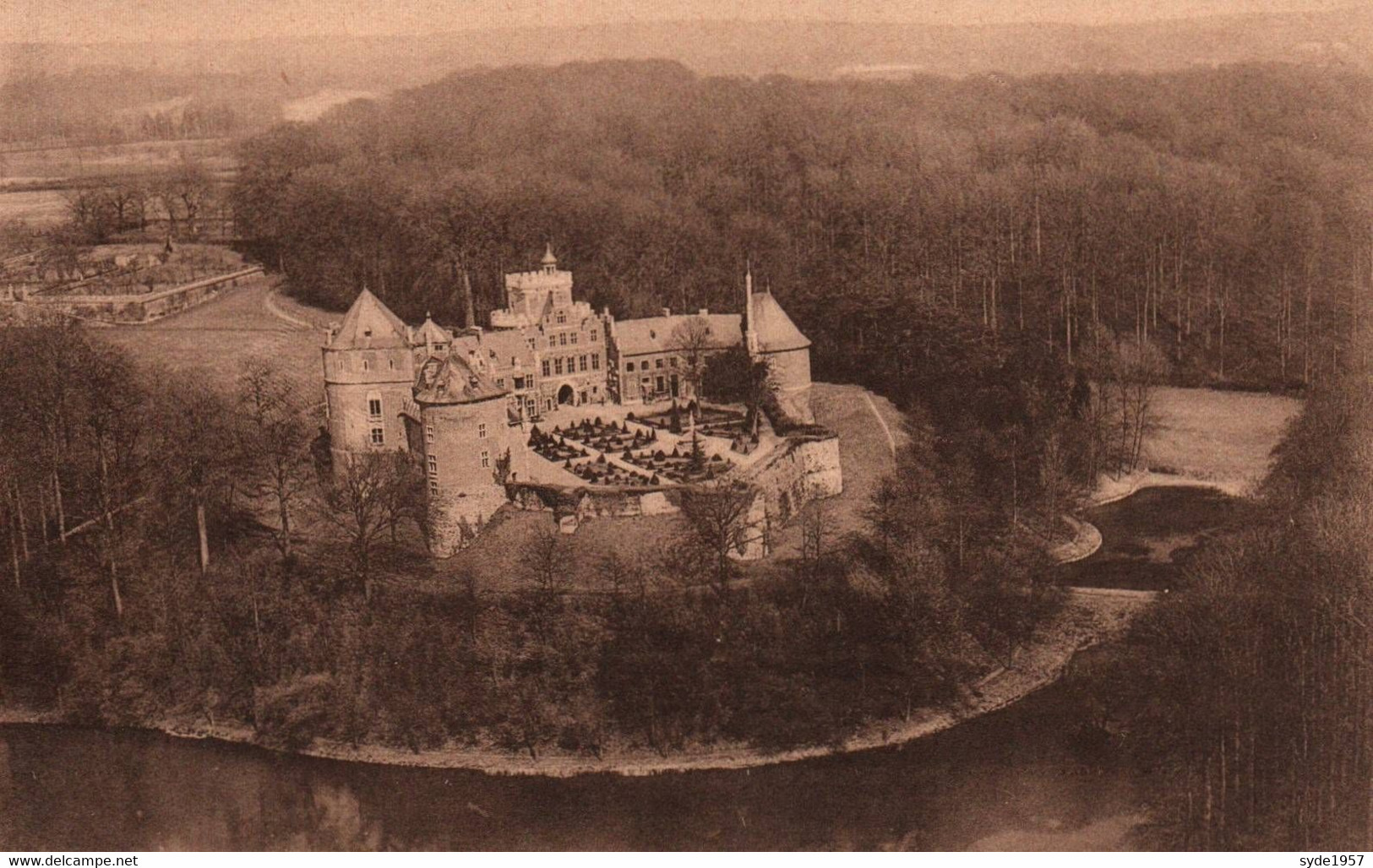 Gaasbeek - Kasteel Van Gaesbeek - Château De Gaasbeek , Vue Aérienne - Lennik