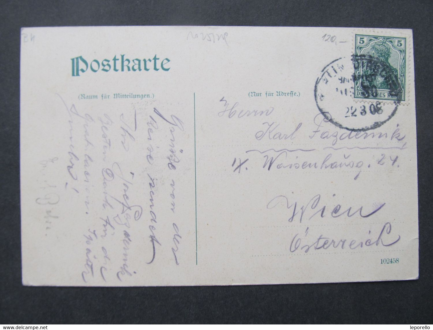 AK Strausberg Schwanensee 1908 /// D*54882 - Strausberg