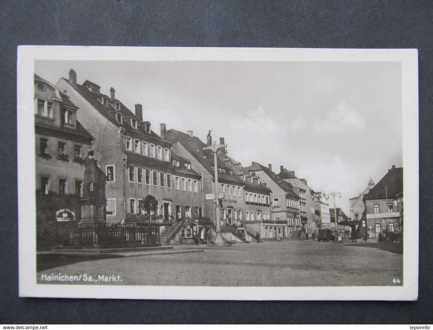 AK Hainichen I.Sa. Markt 1943 Strasse  /// D*54887 - Hainichen