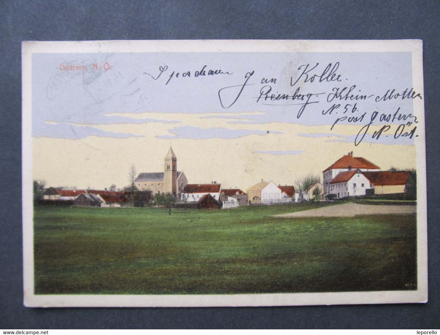 AK GASTERN B. Waidhofen An Der Thaya 1910 /// D*54889 - Waidhofen An Der Thaya