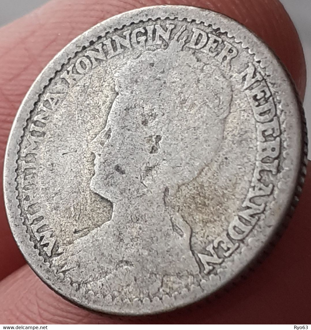 Monnaie 25 Cents 1910 Pays Bas B + - 25 Cent