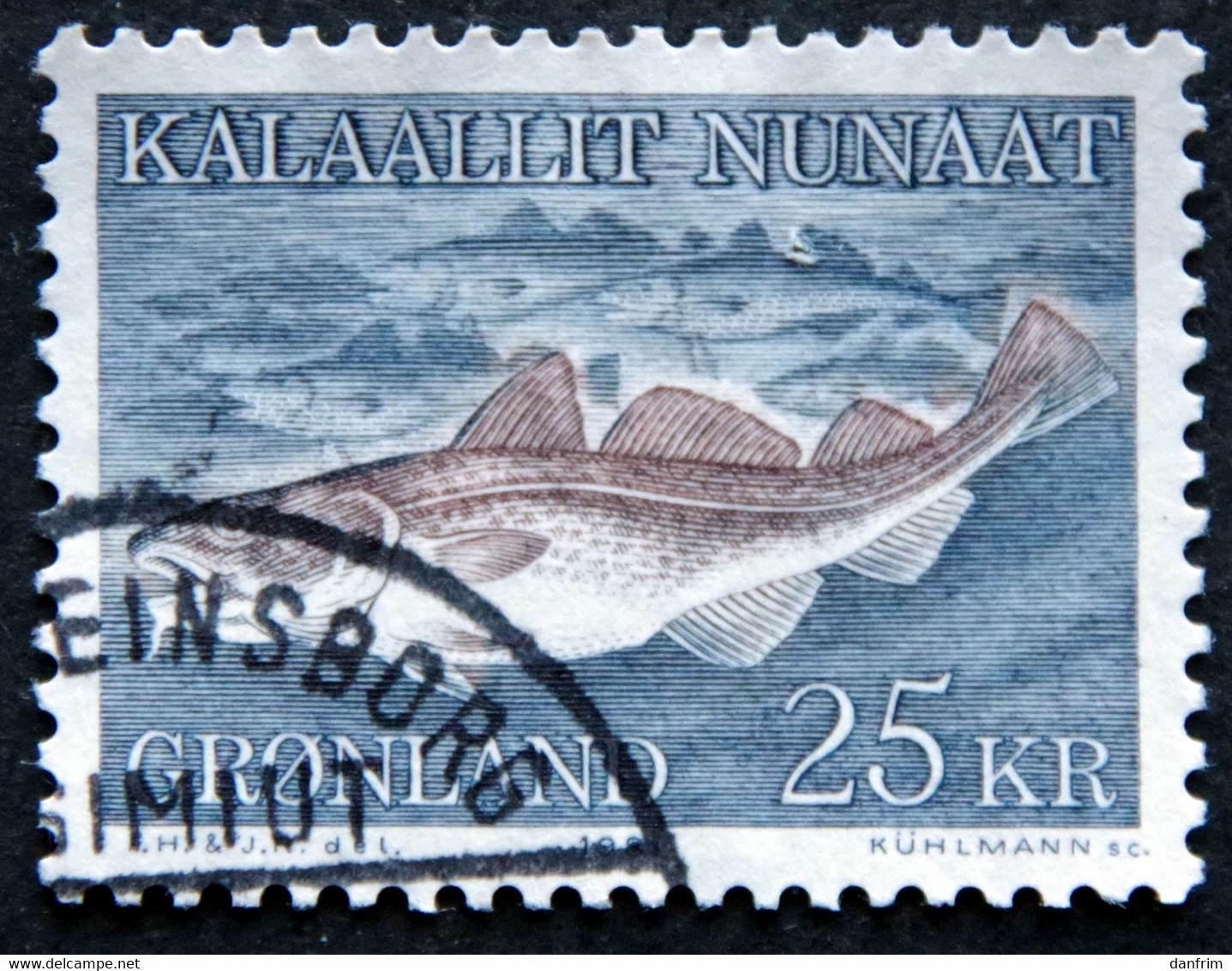 Greenland 1981 Cod - Fish    MiNr.129  ( Lot E 2628  ) - Gebruikt