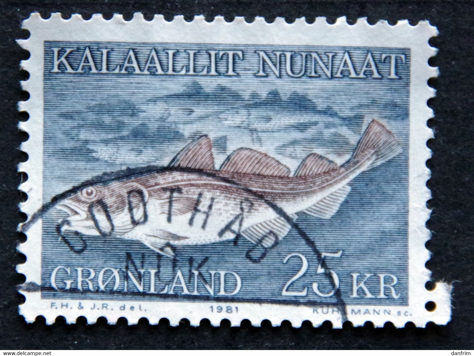 Greenland 1981 Cod - Fish    MiNr.129  ( Lot E 2629  ) - Gebruikt