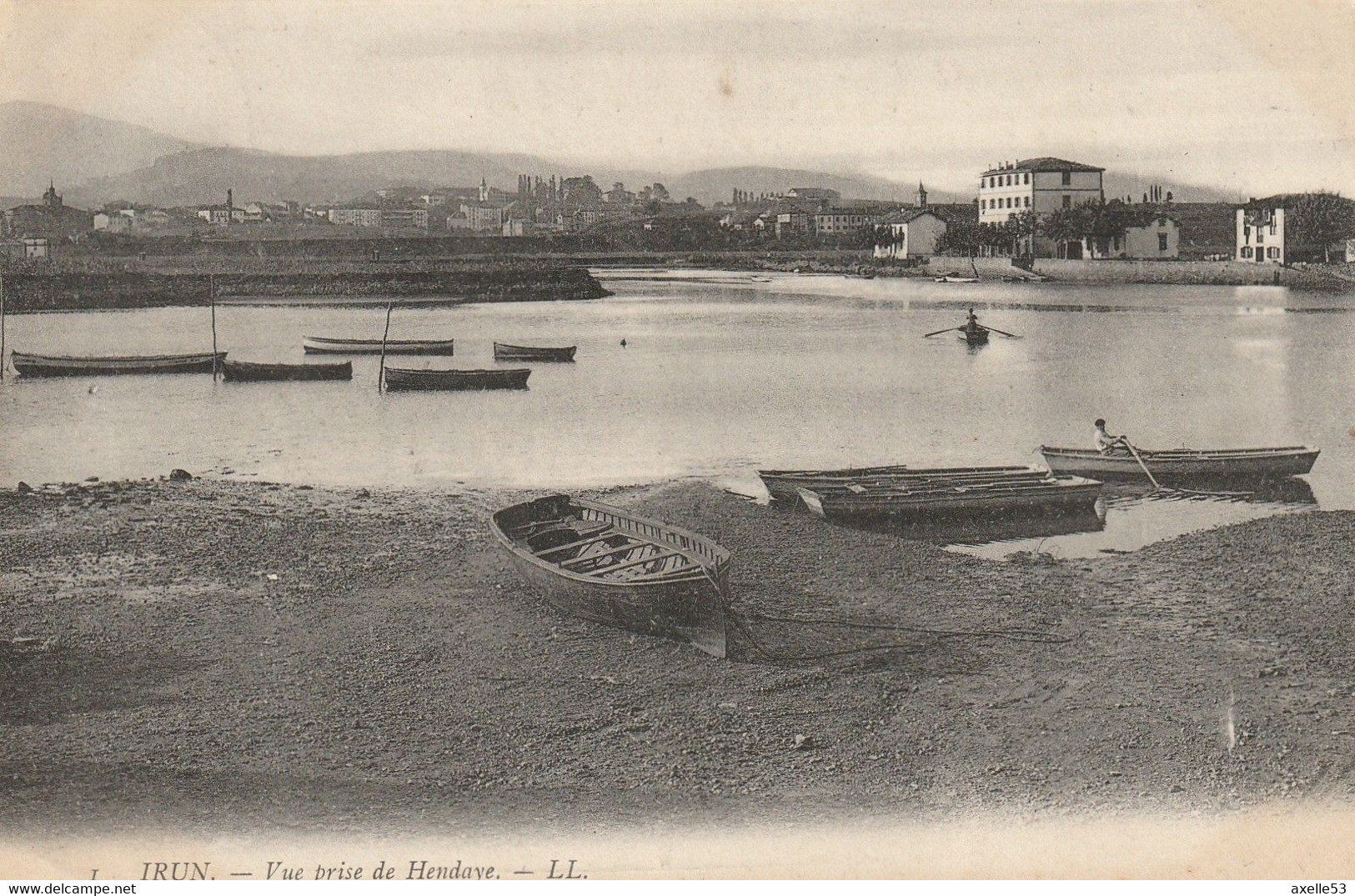 Irun España (7410) Vue Prise De Hendaye . - Guipúzcoa (San Sebastián)