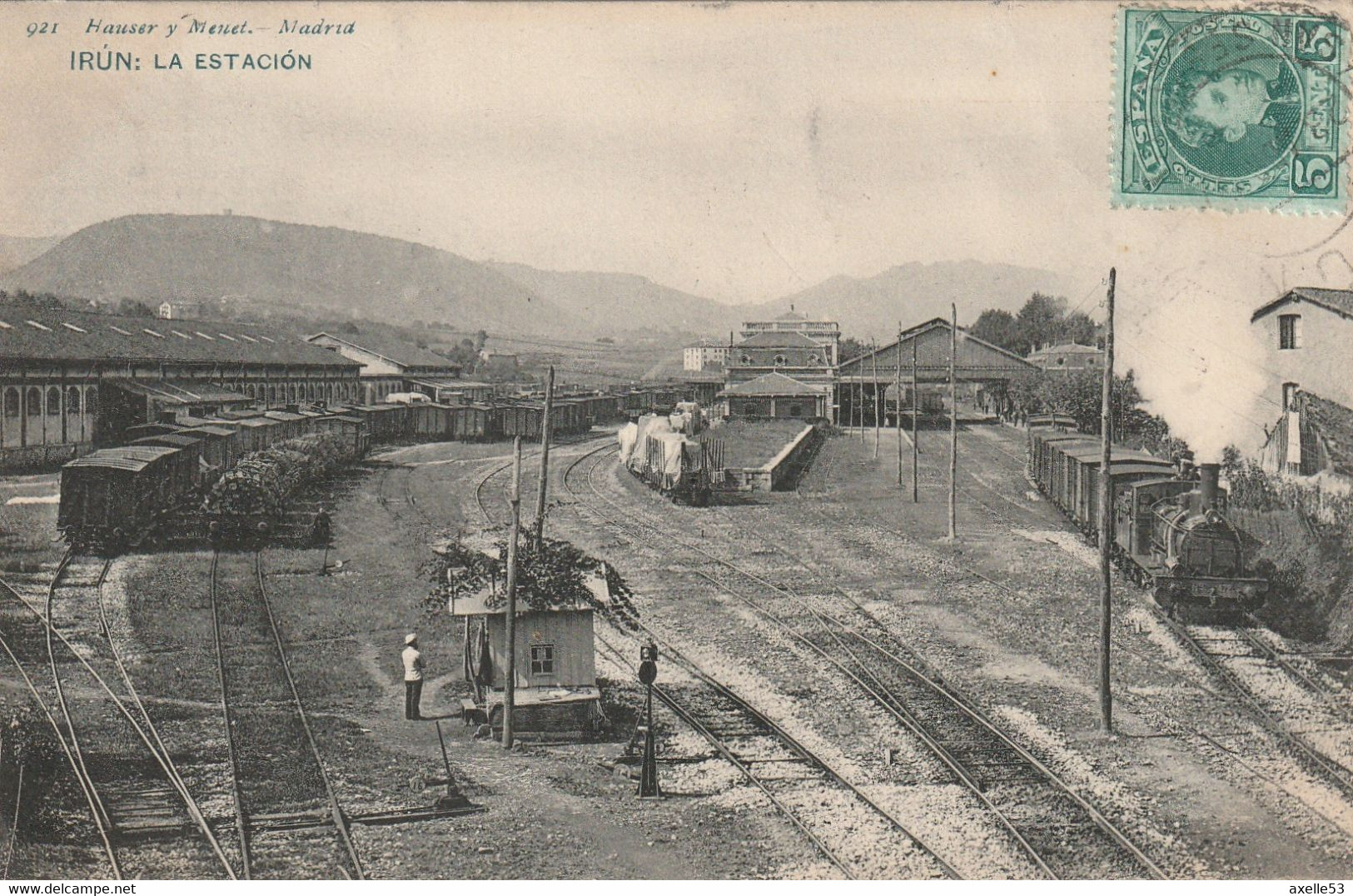 Irún España (7414) La Estación . Précurseur - Guipúzcoa (San Sebastián)