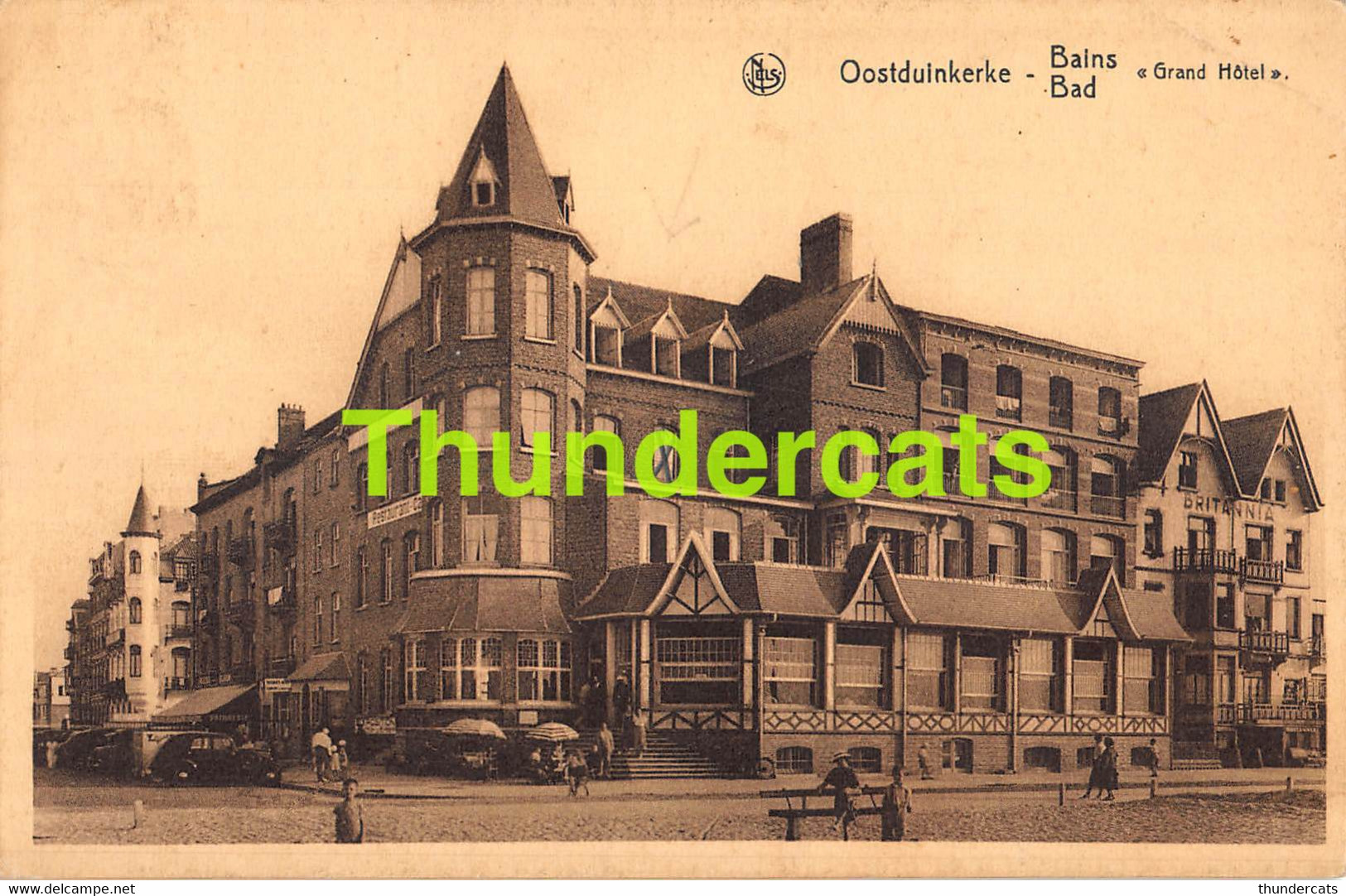 CPA OOSTDUINKERKE GRAND HOTEL - Oostduinkerke