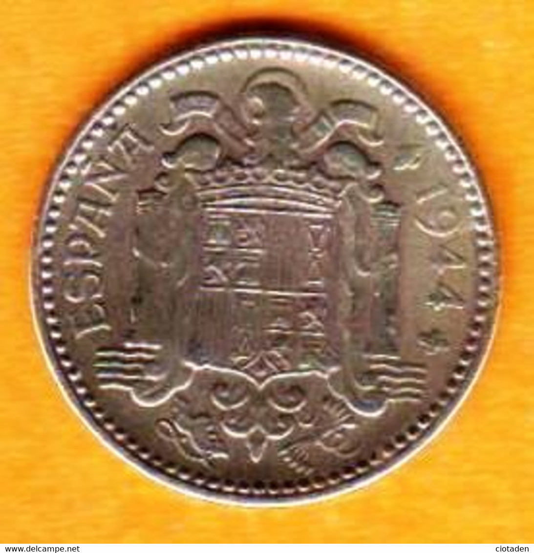 Espagne - 1 Peseta - 1944 - 1 Peseta